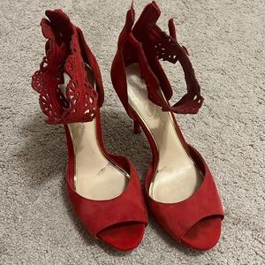 worn shoes, need cleaned